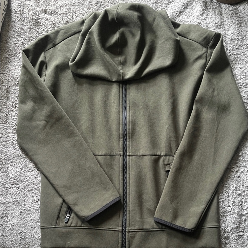NWOT Boys DSG Olive Green Full Zip Hoodie | XL (18)